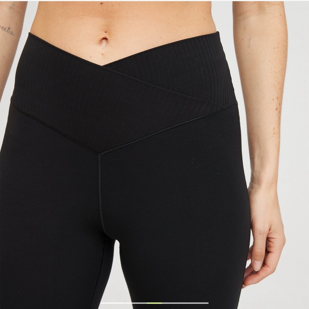 Aerie Crossover Flare Leggings